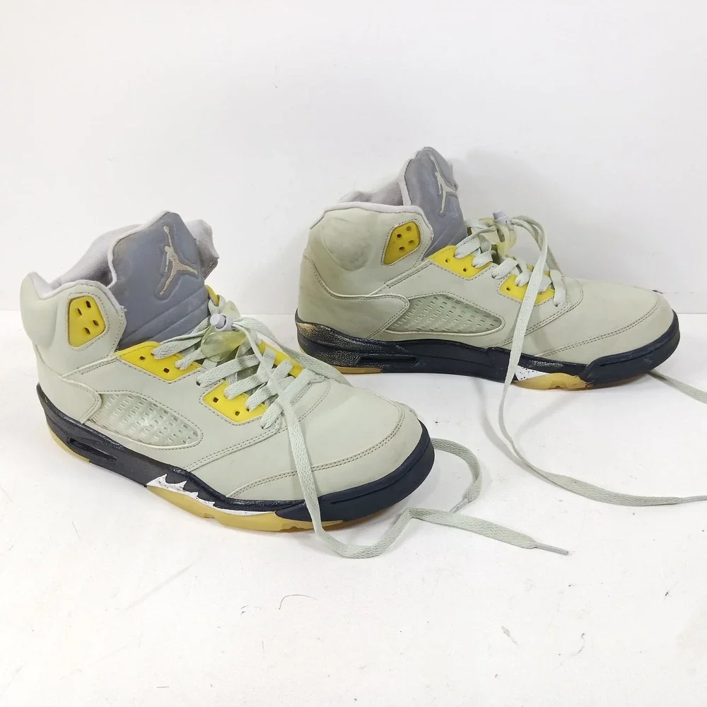 Nike Air Jordan 5 Retro Jade Horizon Mens Basketball Shoes DC7501-300 Size 12